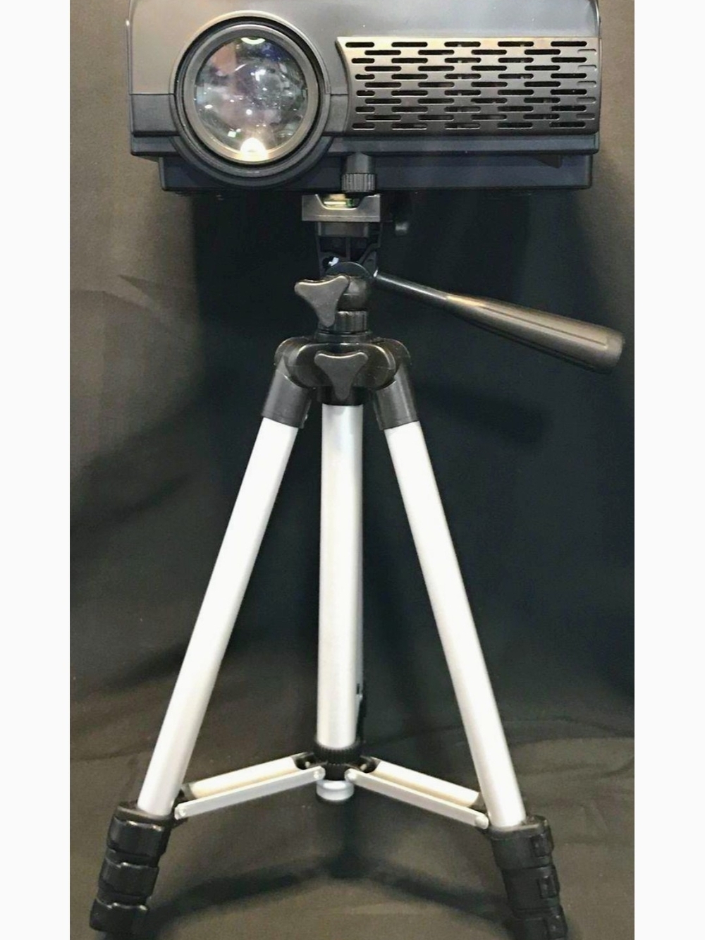 Home Theater Projector Bundle • 120" Screen • iLive Speaker • Tripod Stand